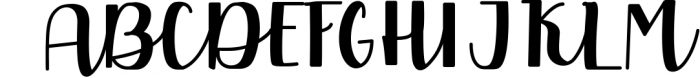 Allyca - Font Family 4 Font UPPERCASE