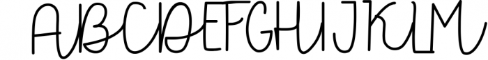 Allyca - Font Family 5 Font UPPERCASE