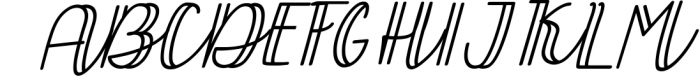 Allyca - Font Family Font UPPERCASE
