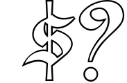 Alma Toran Typeface 1 Font OTHER CHARS