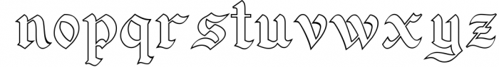 Alma Toran Typeface 1 Font LOWERCASE