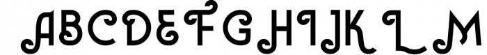 Almeda // A Modern Vintage Font Font UPPERCASE