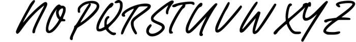 Almonde - Modern Signature Font Font UPPERCASE