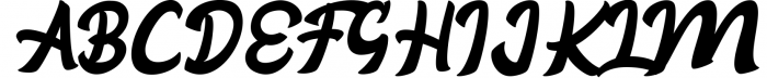 Aloha - Casual Bold Typeface Font UPPERCASE
