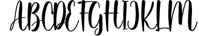 Alphabetha - A New Calligraphy Font Font UPPERCASE