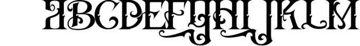 Altery One - Blackletter Font LOWERCASE