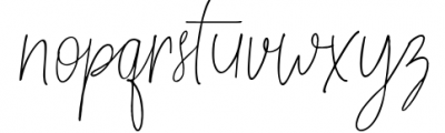 Always Love - Handwritten Font Font LOWERCASE