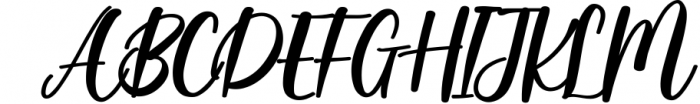 Always - New Handwritten Font Font UPPERCASE