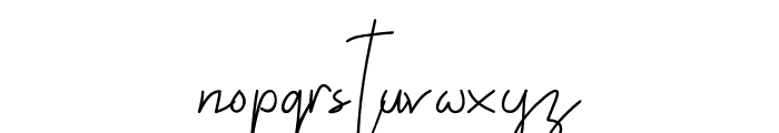 ALDITH Script Font LOWERCASE