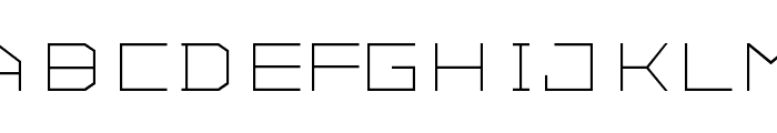 ALPHA  Normal Font LOWERCASE