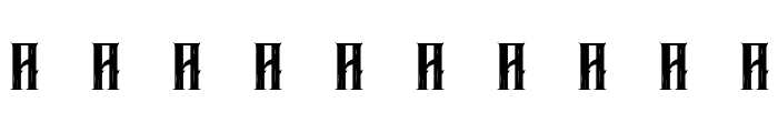 ALTRASHED-rough Font OTHER CHARS