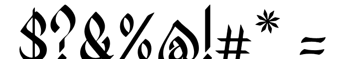 Al Bahjah Font OTHER CHARS