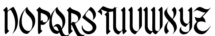 Al Bahjah Font UPPERCASE