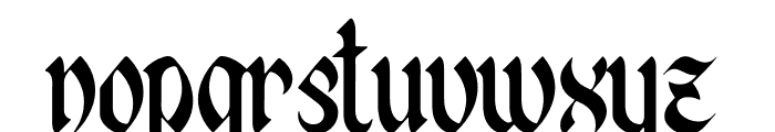 Al Bahjah Font LOWERCASE