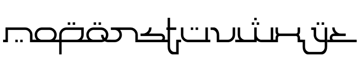 Al Faragh Font LOWERCASE