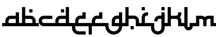 Al Ghazali Font LOWERCASE