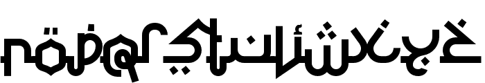 AlAtharaSabilReguler Font LOWERCASE