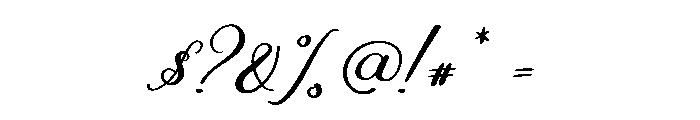 Alacarte Font OTHER CHARS