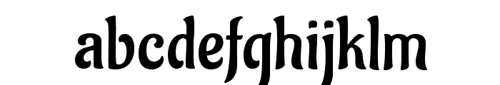 Aladin-Regular Font LOWERCASE