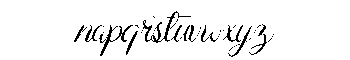 Alamanda1 Font LOWERCASE