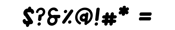 Alaqua Italic Font OTHER CHARS