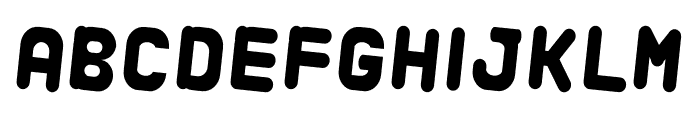 Alaqua Italic Font LOWERCASE