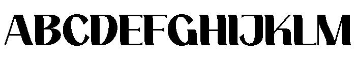 Alathesia Demo Regular Font UPPERCASE