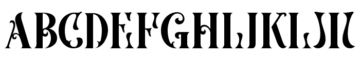 Albrega Changes Regular Font LOWERCASE