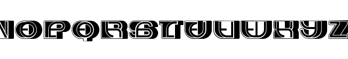Album Filled Regular Font UPPERCASE