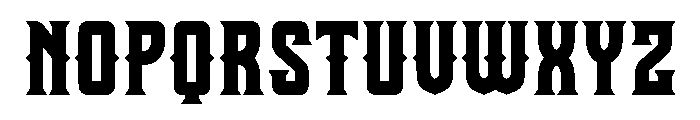 Alcazar Bastion Regular Font LOWERCASE