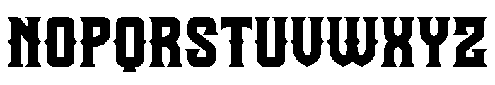 Alcazar Museum Regular Font LOWERCASE
