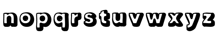 Alchemist Whiteboard Drop Shadow Font LOWERCASE