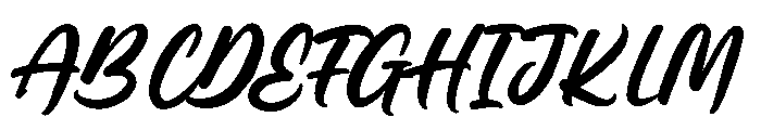 Alchosti Regular Font UPPERCASE