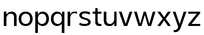 Alera Labs Trial Regular Font LOWERCASE