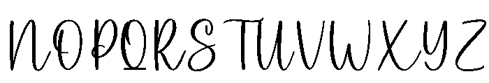 Alesha Font UPPERCASE