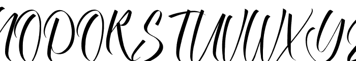 Alexandrines Demo Font UPPERCASE