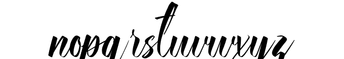 Alexandrines Demo Font LOWERCASE