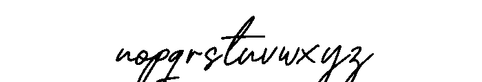 Alexanida PERSONAL USE ONLY! Font LOWERCASE