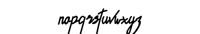 Alfrida Demo Signature Font LOWERCASE
