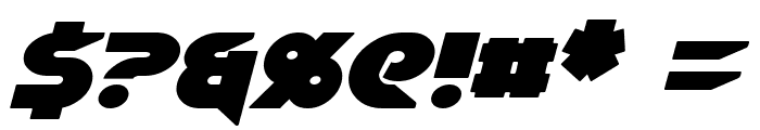 Algol Italic Font OTHER CHARS
