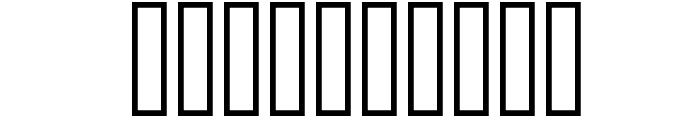 Alibata  Italic Font OTHER CHARS