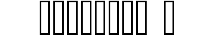 Alibata  Italic Font OTHER CHARS