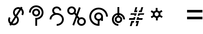 Alien Sans Latin basic Font OTHER CHARS