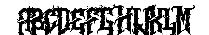 Aligator Font UPPERCASE