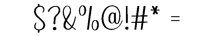 Alignment Business Font OTHER CHARS