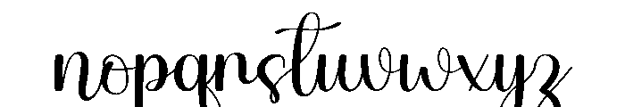 Alignment Business Font LOWERCASE