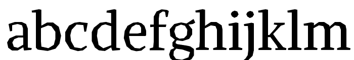 Alike Angular Font LOWERCASE