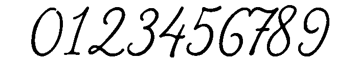 Alista Script Font OTHER CHARS