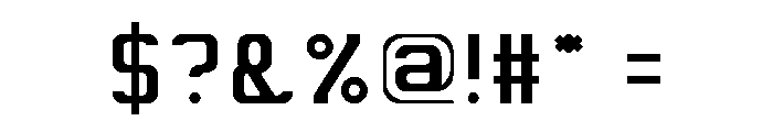 Alive in a Science Fiction2 Font OTHER CHARS