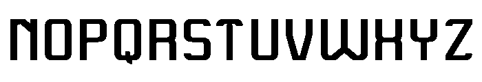 Alive in a Science Fiction2 Font UPPERCASE
